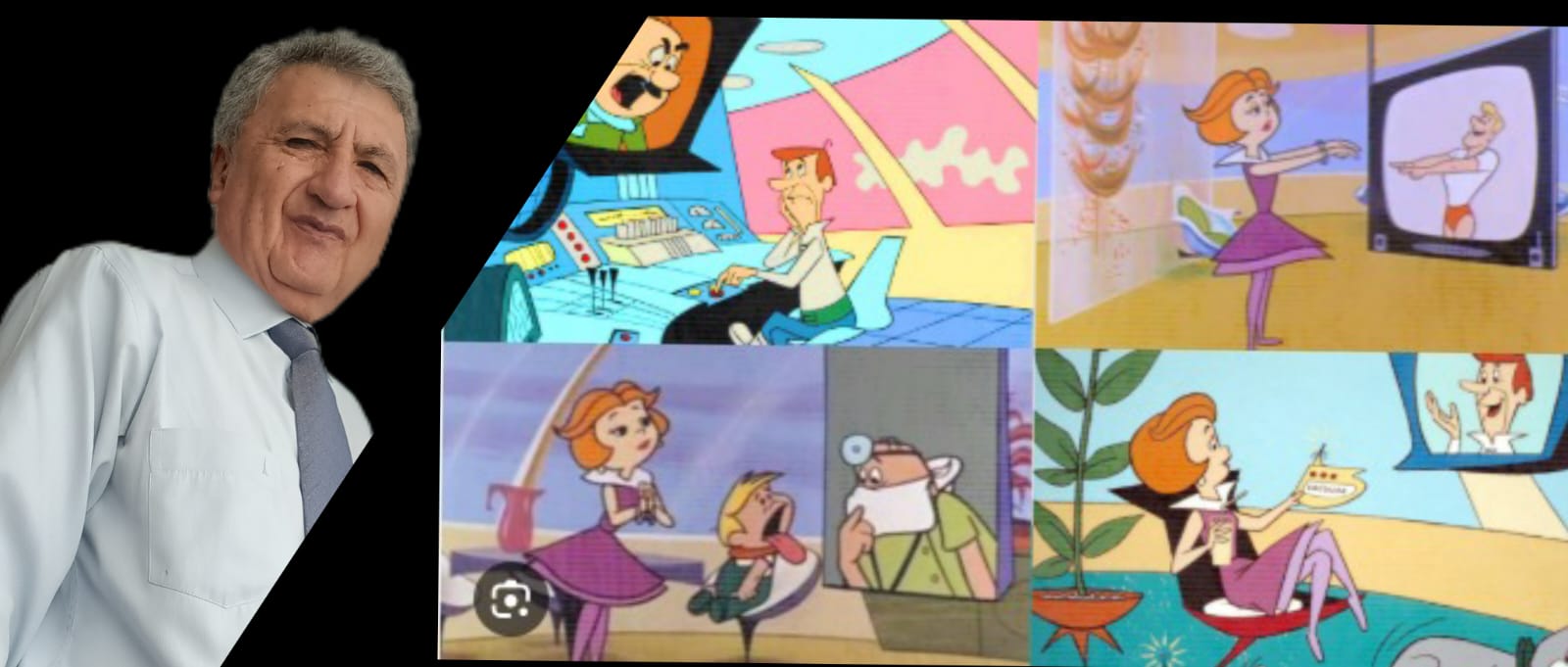 Vivo, vivimos todos en el mundo que en los años 60 del siglo XX imaginaron William Hanna y Joseph Barbera